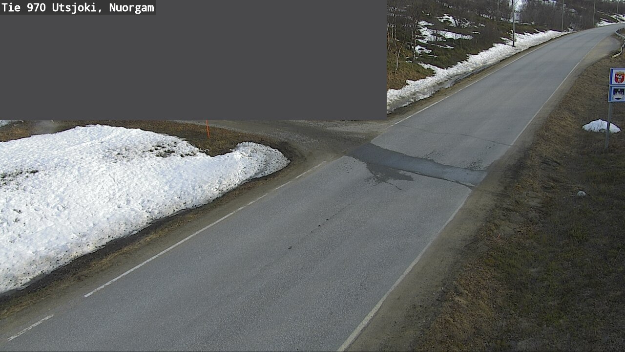 Weather Camera Image Väg 970 Utsjoki, Nuorgam, Utsjoki, Lappi