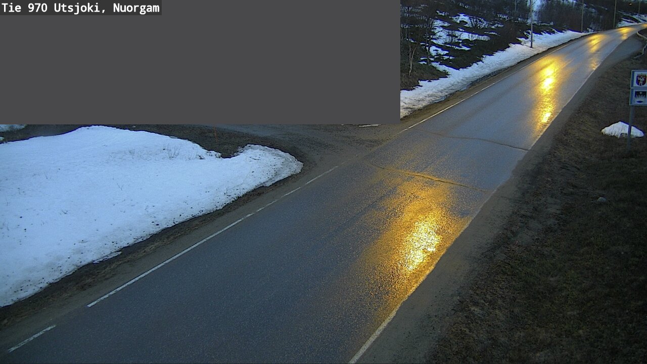Weather Camera Image Väg 970 Utsjoki, Nuorgam, Utsjoki, Lappi