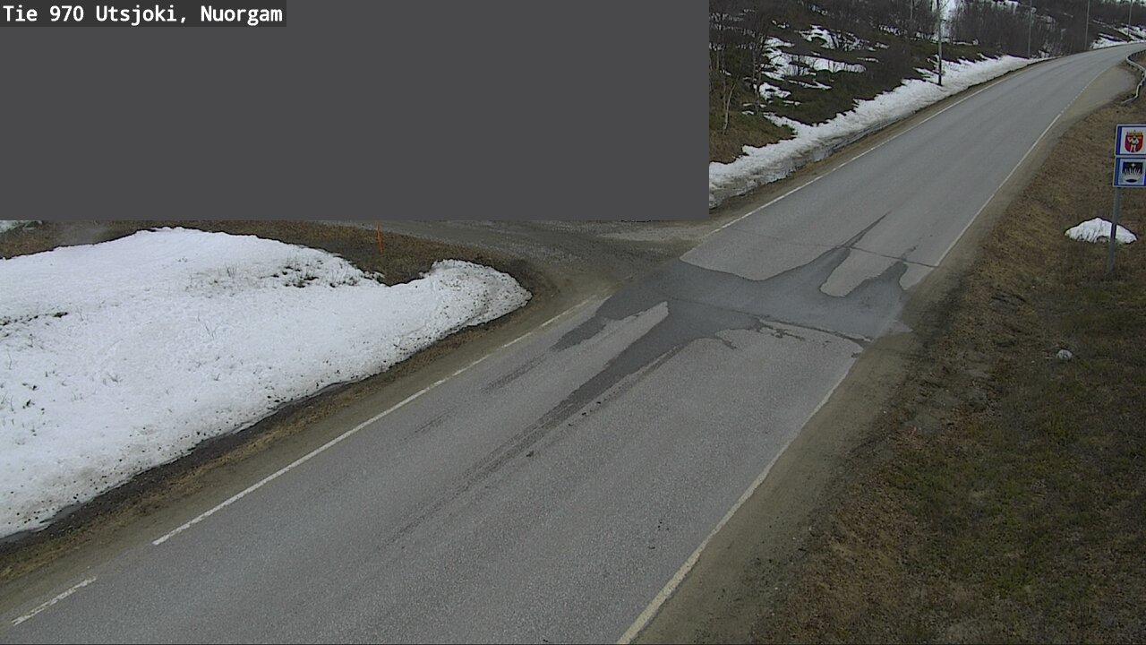 Weather Camera Image Väg 970 Utsjoki, Nuorgam, Utsjoki, Lappi