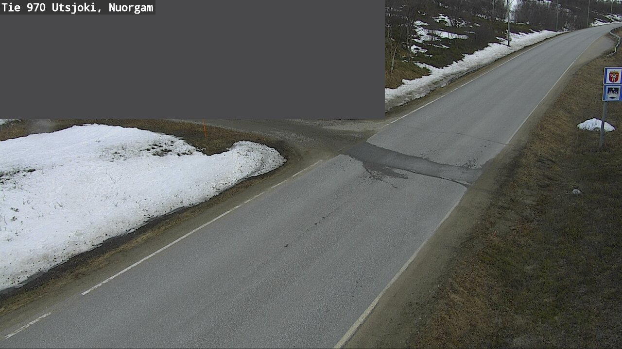 Weather Camera Image Väg 970 Utsjoki, Nuorgam, Utsjoki, Lappi