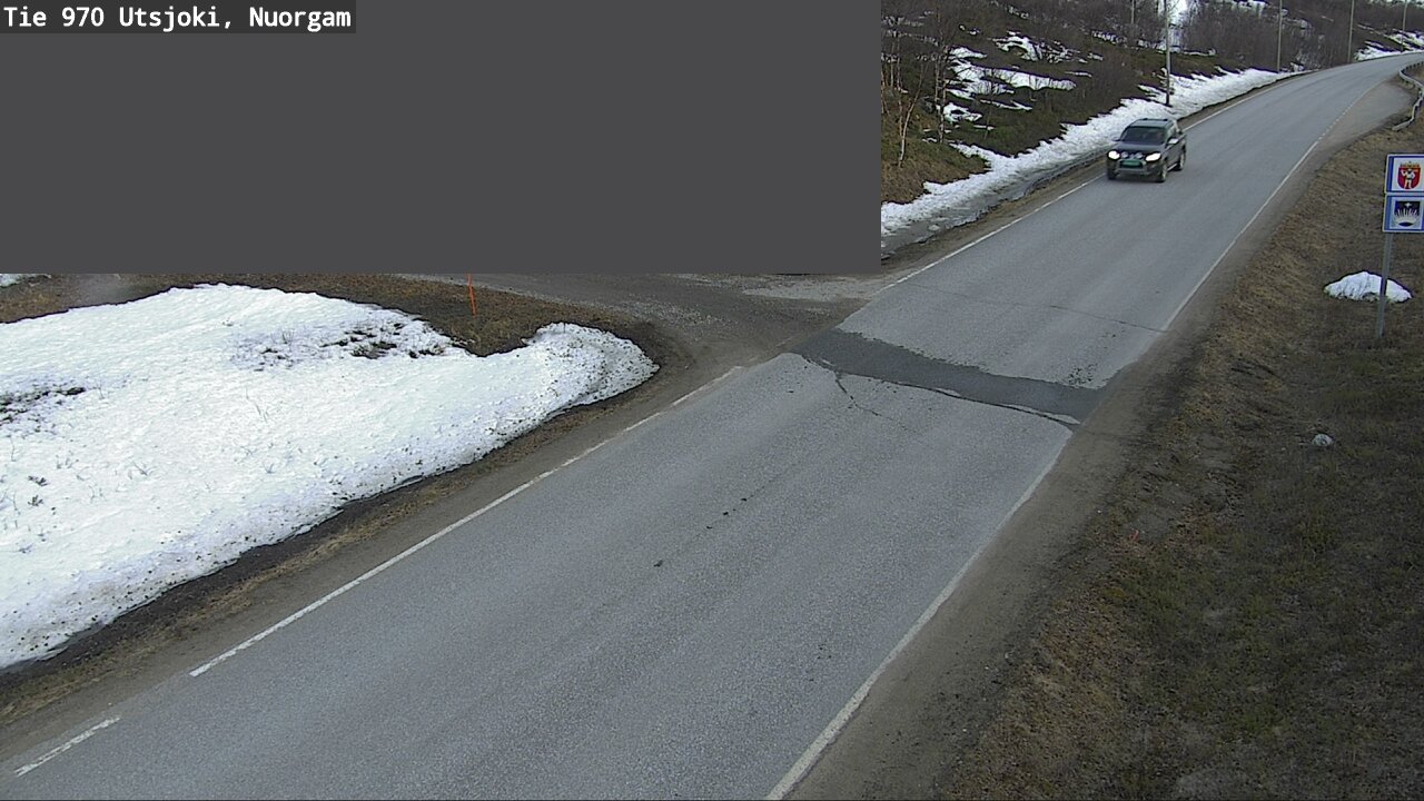 Weather Camera Image Väg 970 Utsjoki, Nuorgam, Utsjoki, Lappi