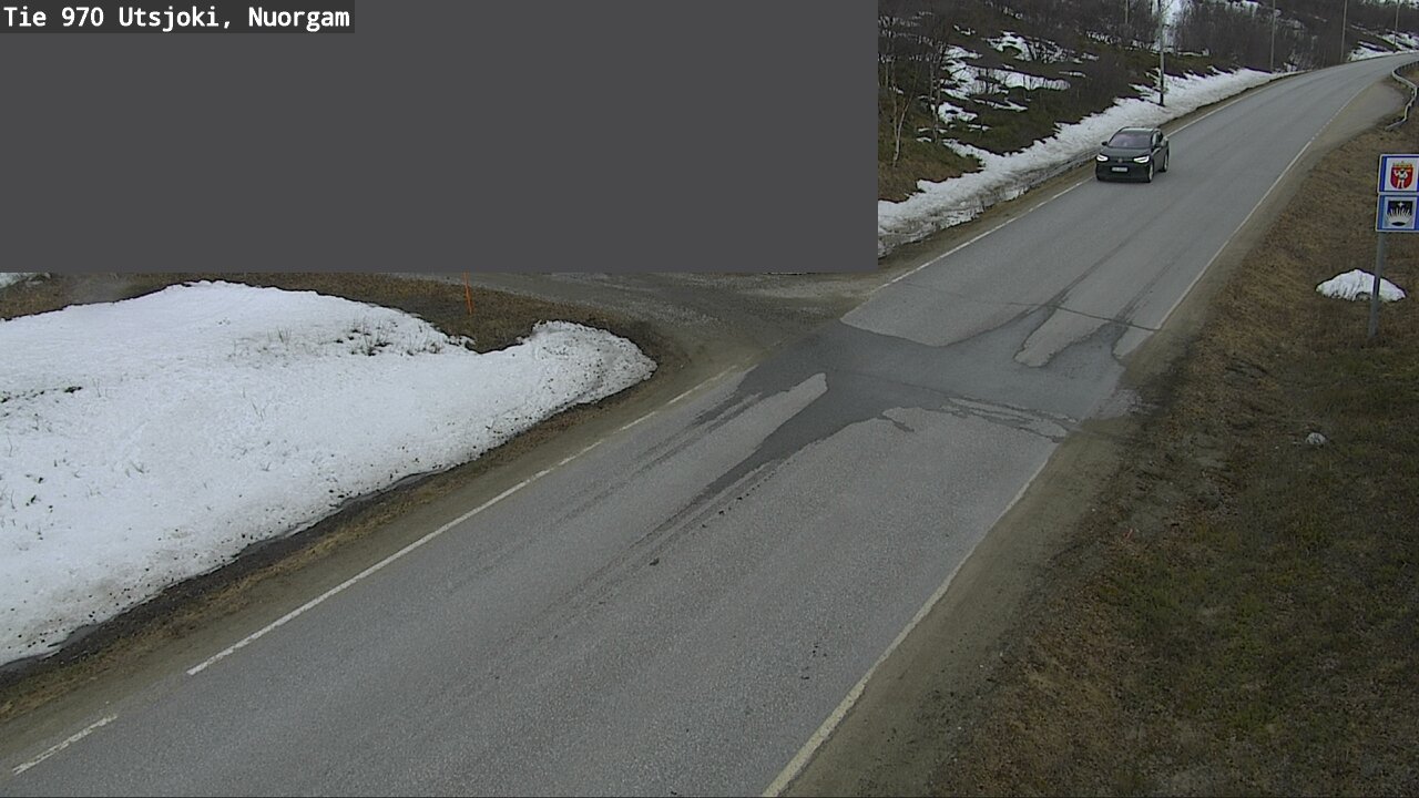 Weather Camera Image Väg 970 Utsjoki, Nuorgam, Utsjoki, Lappi