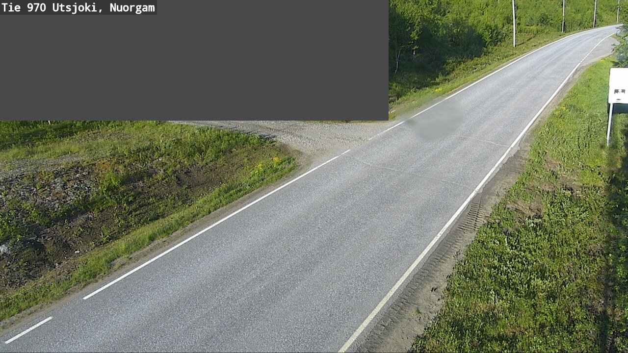 Weather Camera Image Väg 970 Utsjoki, Nuorgam, Utsjoki, Lappi