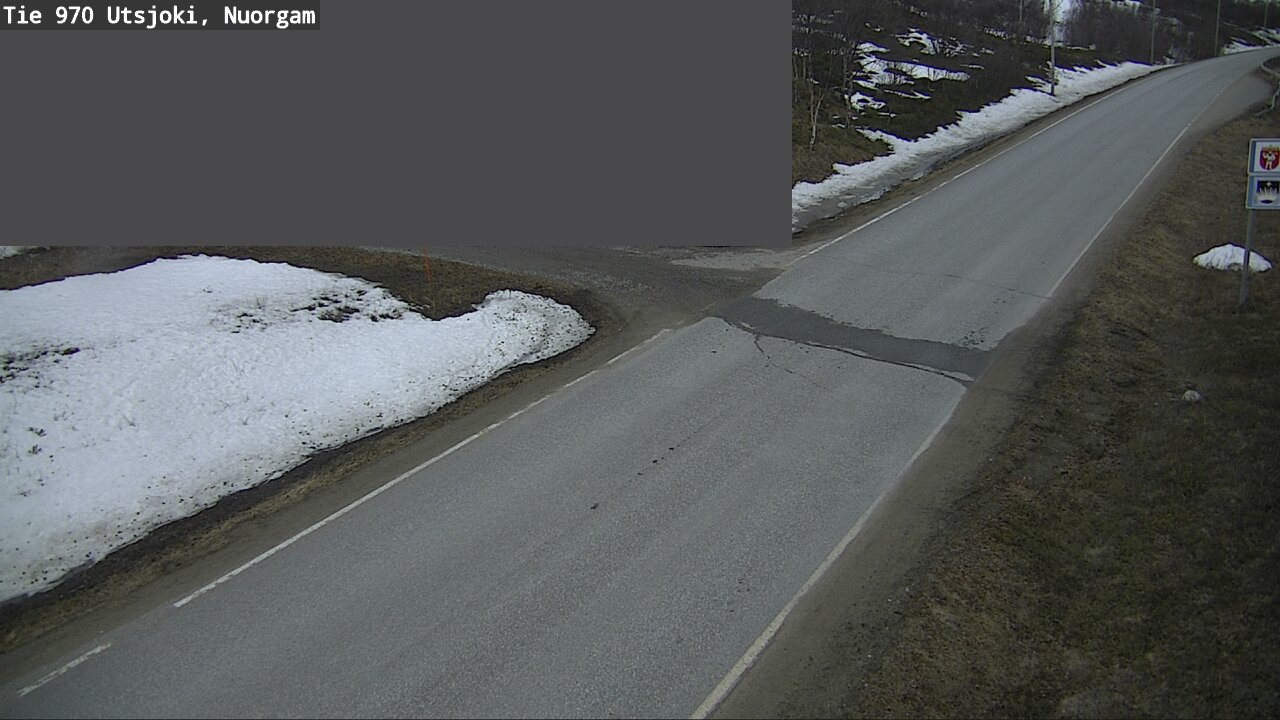 Weather Camera Image Väg 970 Utsjoki, Nuorgam, Utsjoki, Lappi