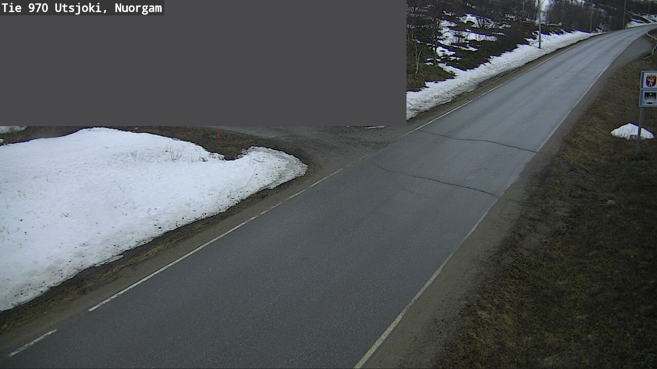 Weather Camera Image Väg 970 Utsjoki, Nuorgam, Utsjoki, Lappi
