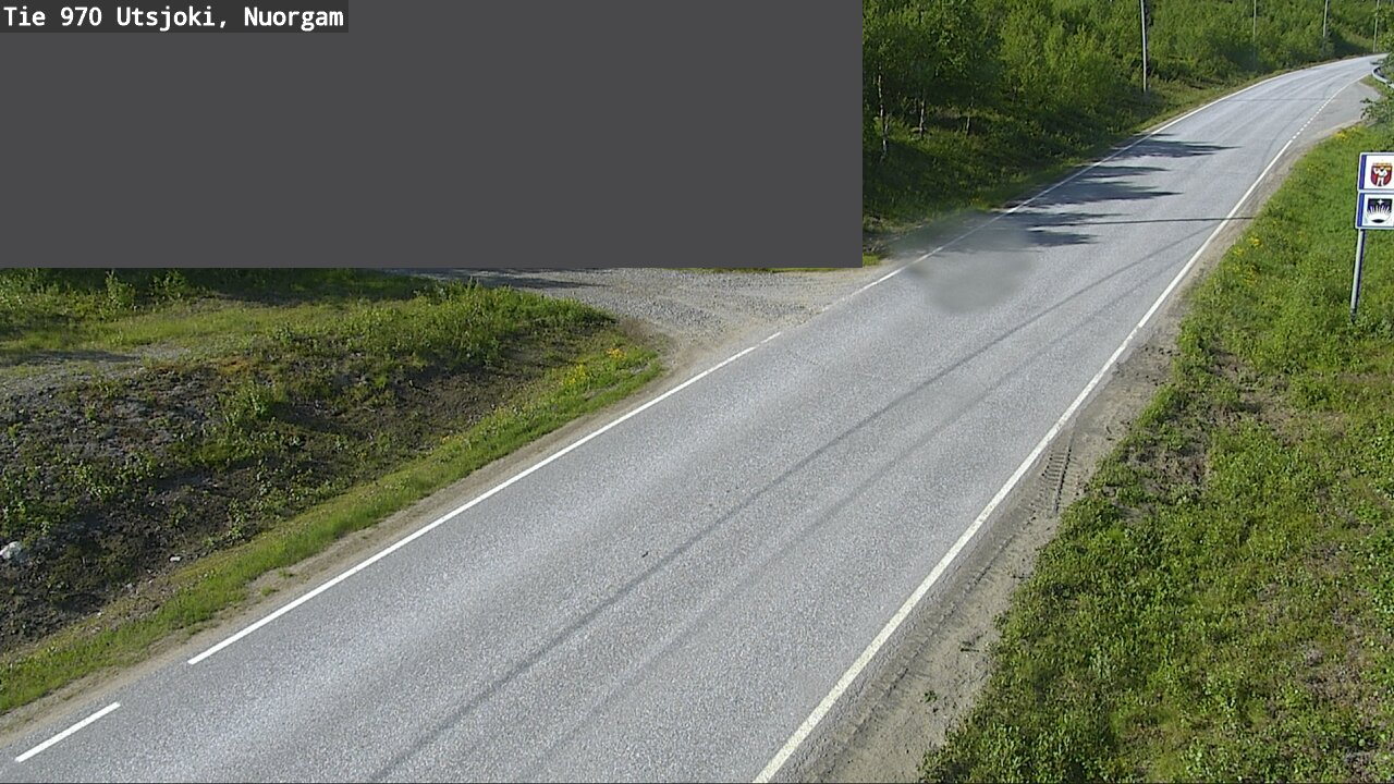 Weather Camera Image Väg 970 Utsjoki, Nuorgam, Utsjoki, Lappi
