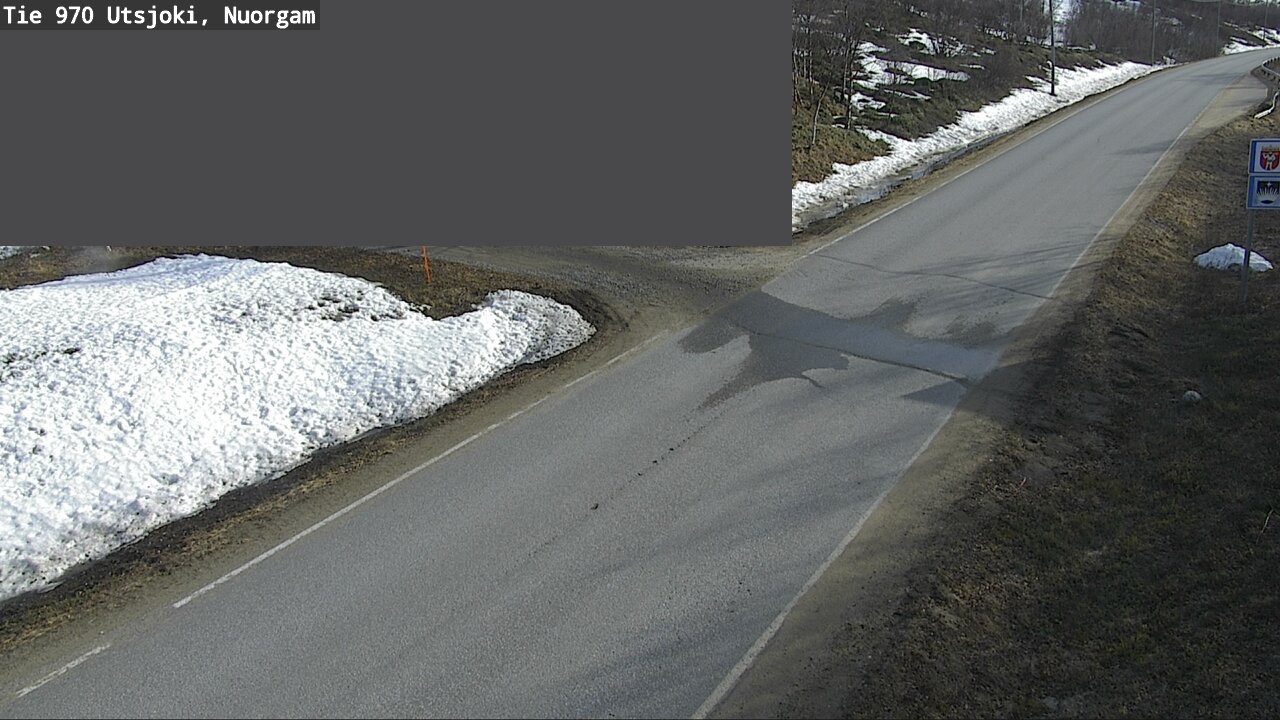 Weather Camera Image Väg 970 Utsjoki, Nuorgam, Utsjoki, Lappi