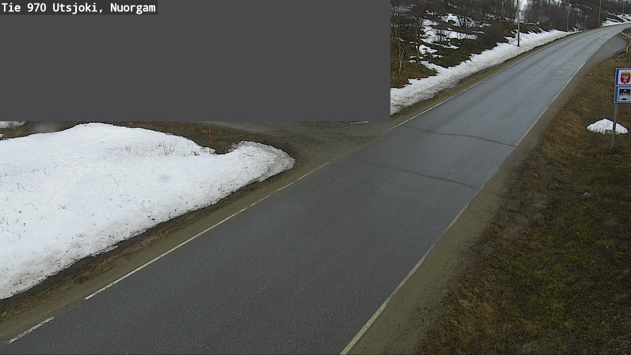 Weather Camera Image Väg 970 Utsjoki, Nuorgam, Utsjoki, Lappi
