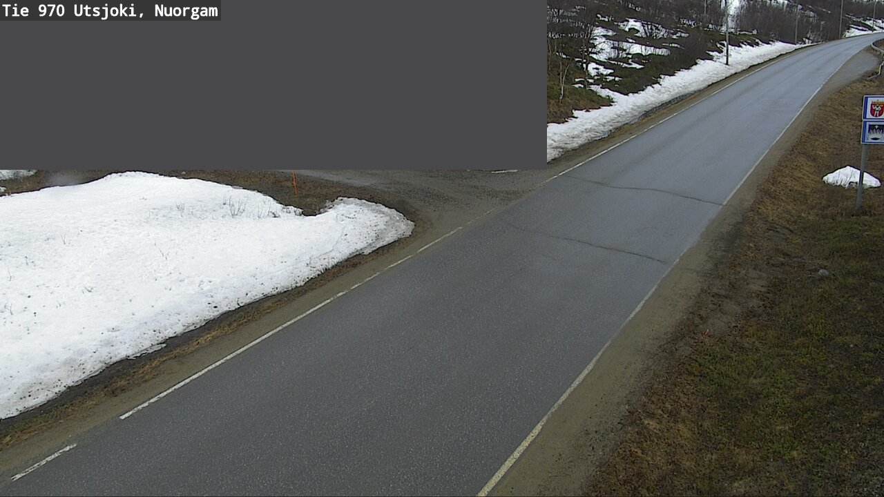Weather Camera Image Väg 970 Utsjoki, Nuorgam, Utsjoki, Lappi