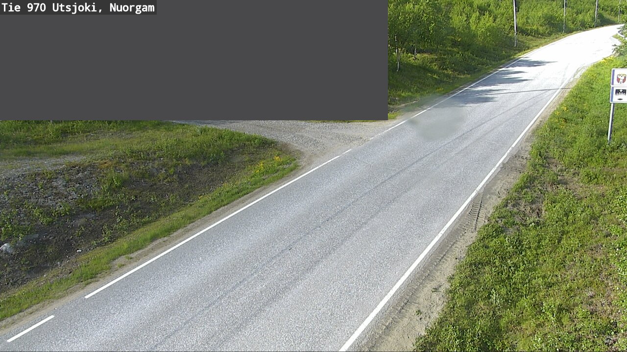 Weather Camera Image Väg 970 Utsjoki, Nuorgam, Utsjoki, Lappi