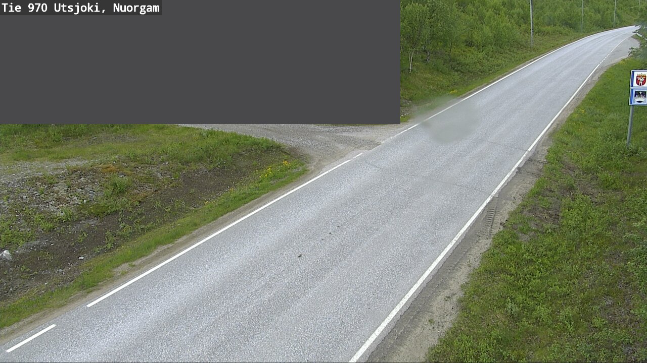 Weather Camera Image Väg 970 Utsjoki, Nuorgam, Utsjoki, Lappi