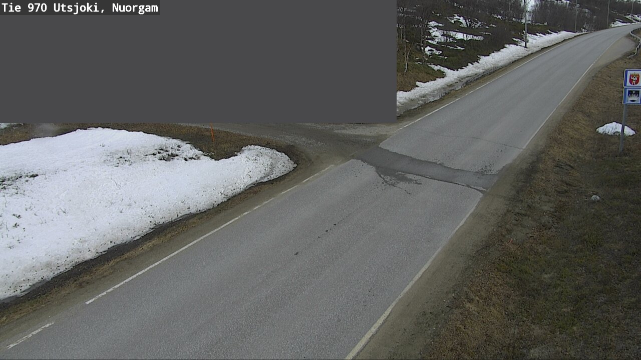 Weather Camera Image Väg 970 Utsjoki, Nuorgam, Utsjoki, Lappi