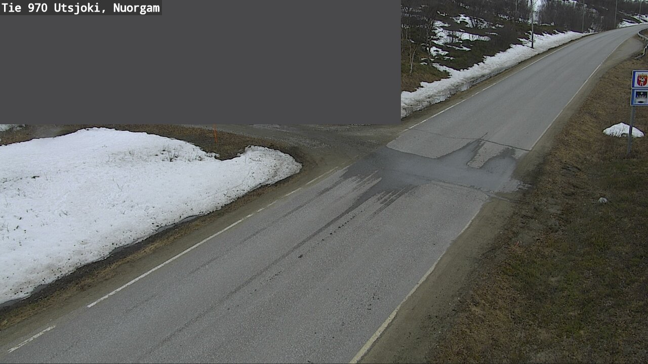 Weather Camera Image Väg 970 Utsjoki, Nuorgam, Utsjoki, Lappi