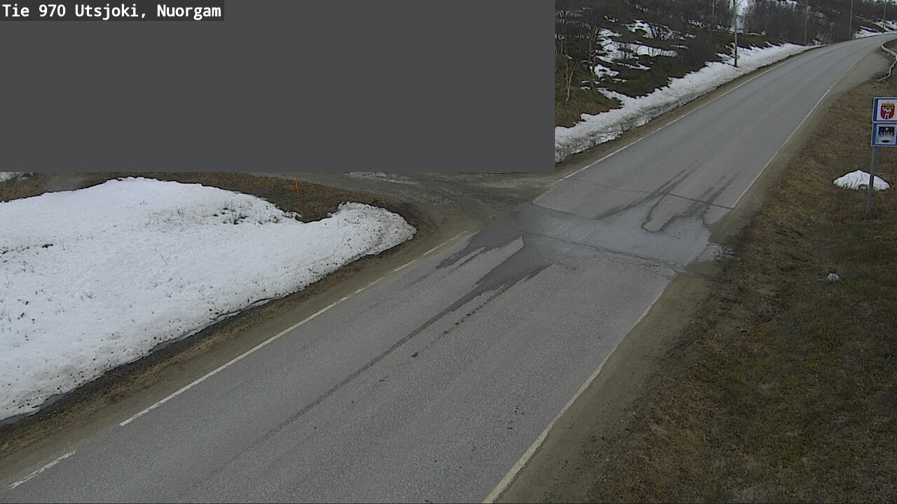 Weather Camera Image Väg 970 Utsjoki, Nuorgam, Utsjoki, Lappi