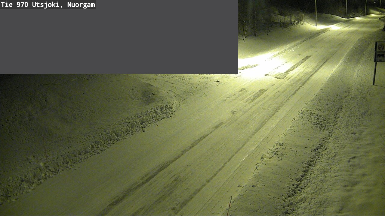 Weather Camera Image Väg 970 Utsjoki, Nuorgam, Utsjoki, Lappi