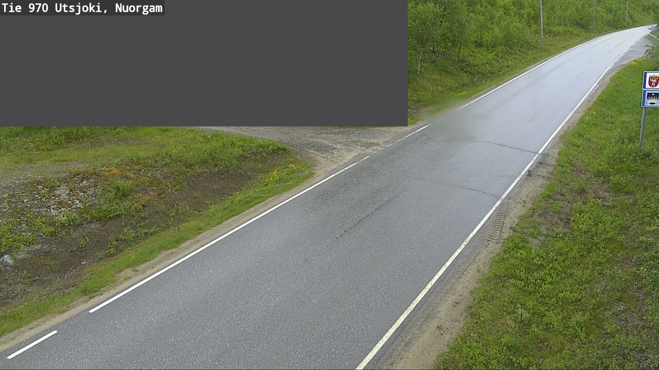 Weather Camera Image Väg 970 Utsjoki, Nuorgam, Utsjoki, Lappi