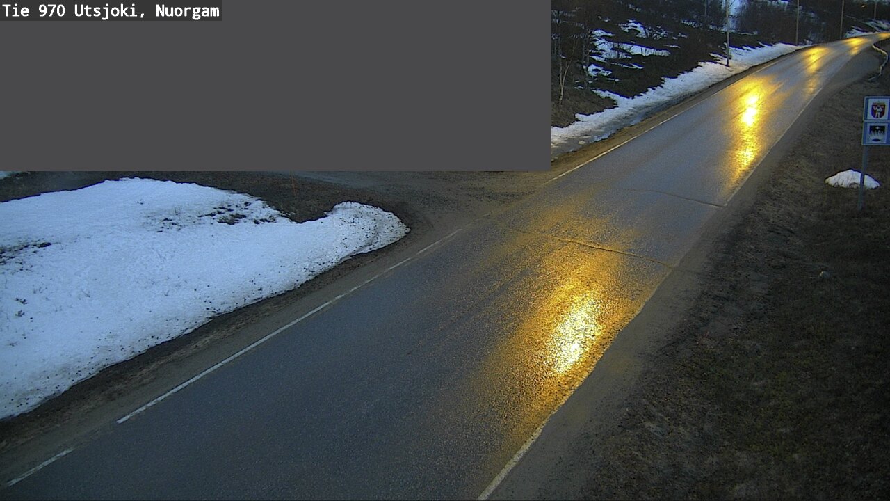 Weather Camera Image Väg 970 Utsjoki, Nuorgam, Utsjoki, Lappi