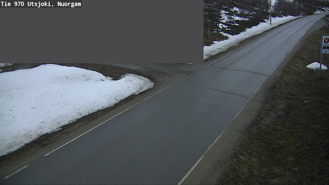 Weather Camera Image Väg 970 Utsjoki, Nuorgam, Utsjoki, Lappi