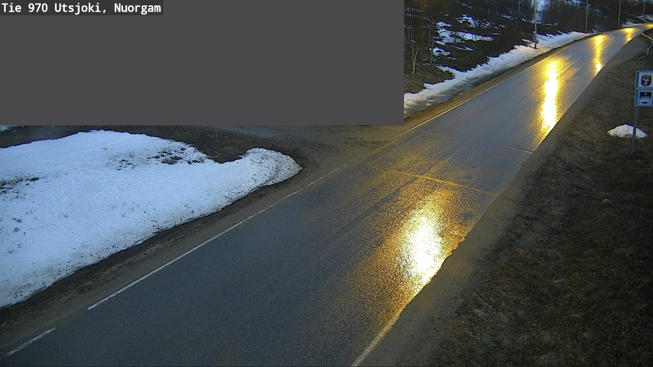 Weather Camera Image Väg 970 Utsjoki, Nuorgam, Utsjoki, Lappi