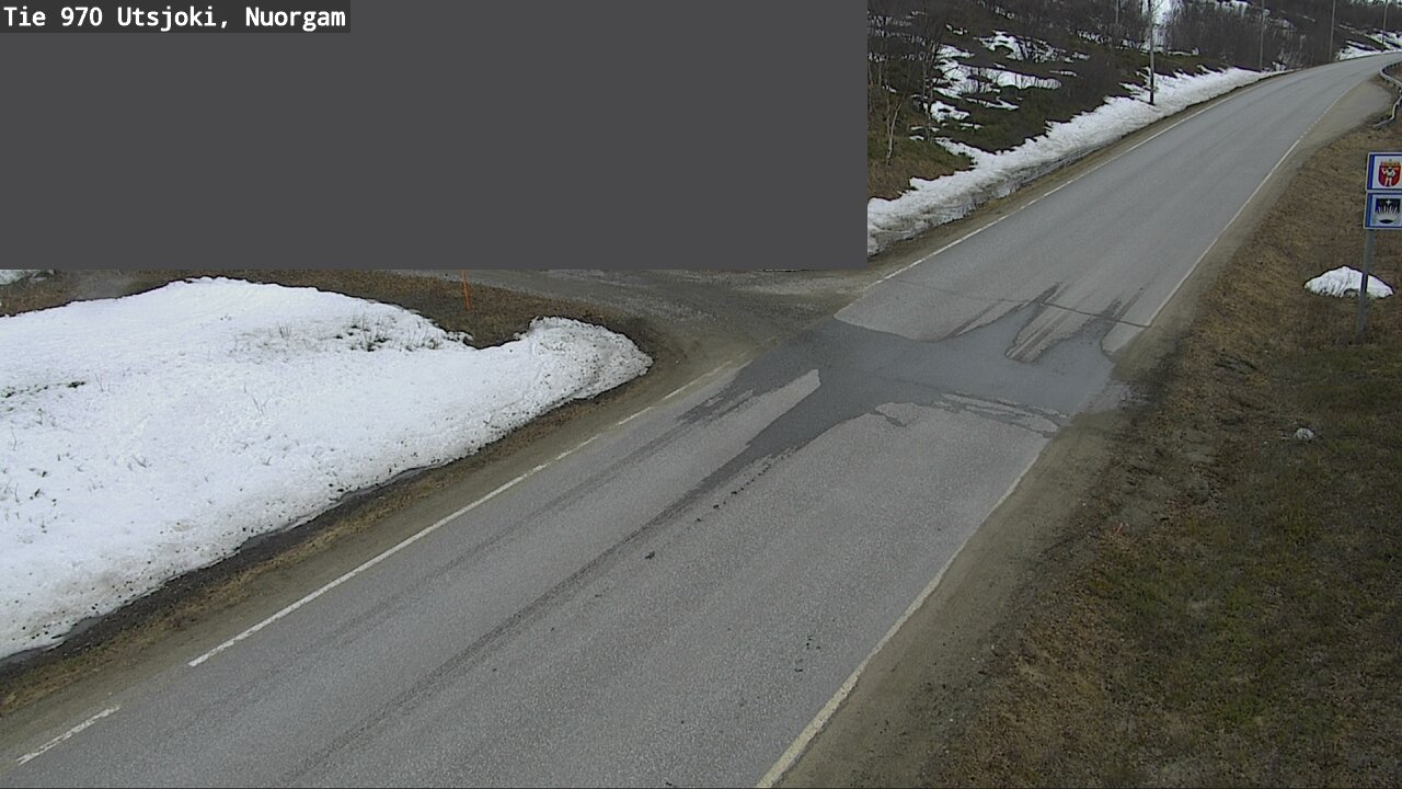 Weather Camera Image Väg 970 Utsjoki, Nuorgam, Utsjoki, Lappi