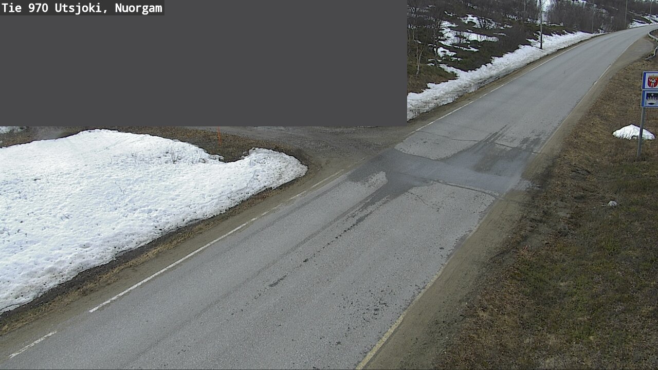Weather Camera Image Väg 970 Utsjoki, Nuorgam, Utsjoki, Lappi