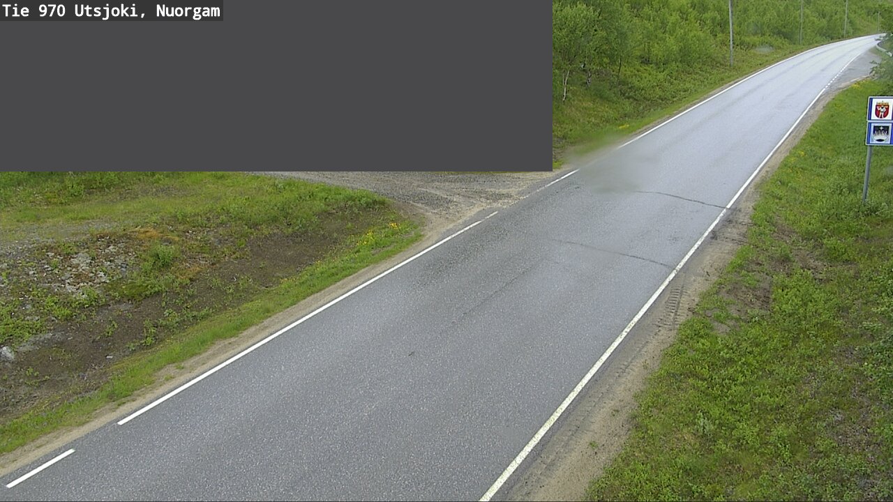 Weather Camera Image Väg 970 Utsjoki, Nuorgam, Utsjoki, Lappi