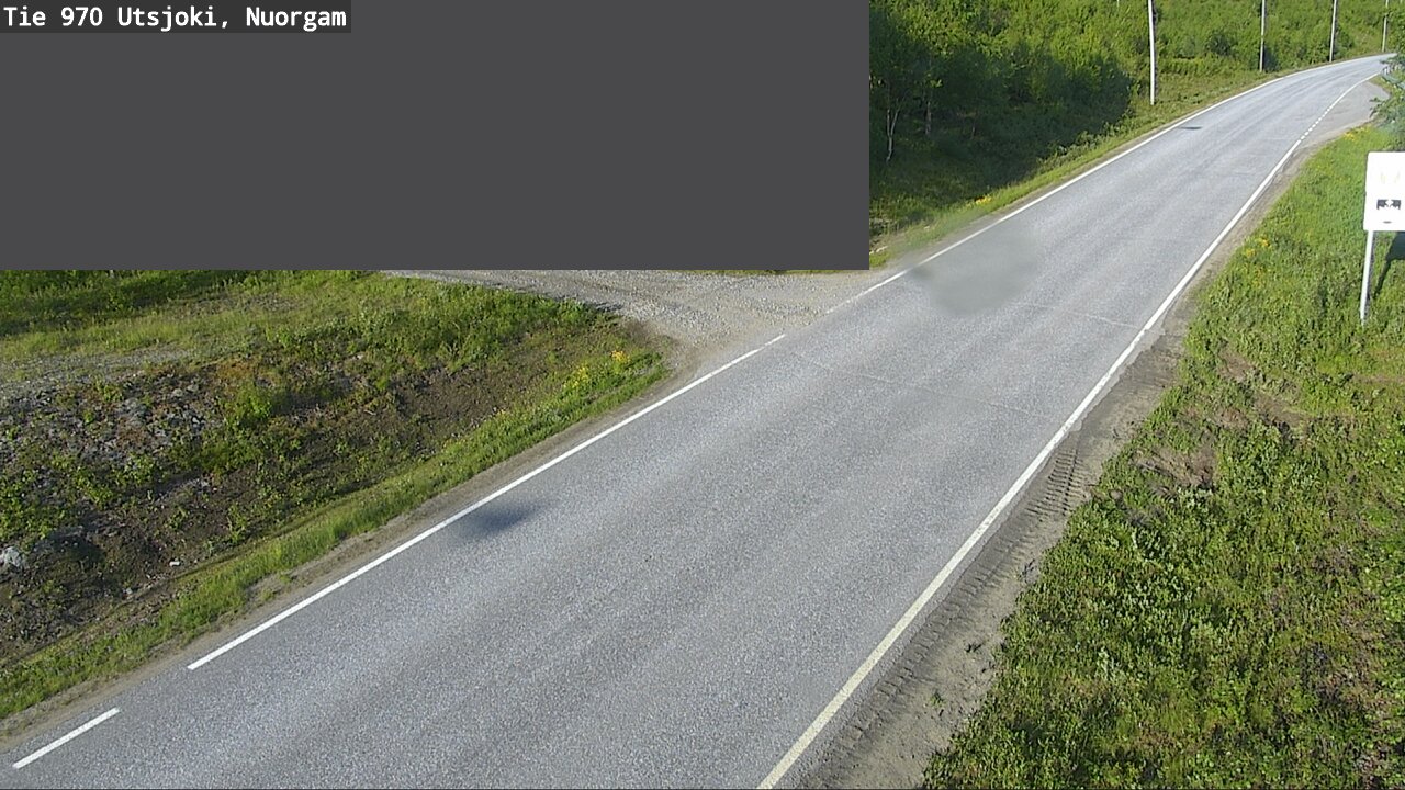Weather Camera Image Väg 970 Utsjoki, Nuorgam, Utsjoki, Lappi