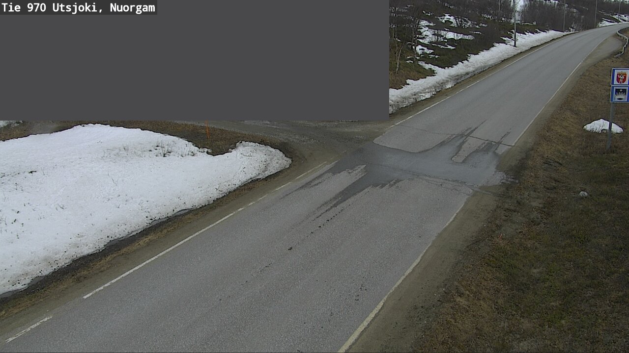 Weather Camera Image Väg 970 Utsjoki, Nuorgam, Utsjoki, Lappi