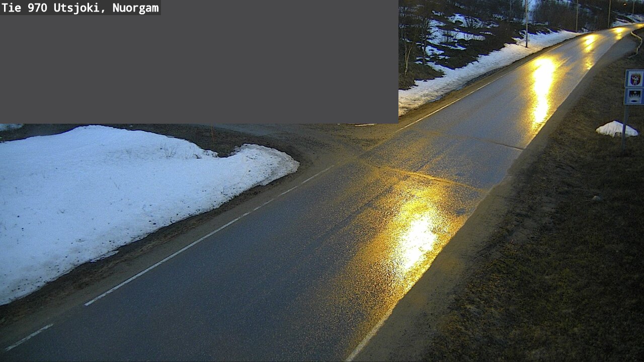 Weather Camera Image Väg 970 Utsjoki, Nuorgam, Utsjoki, Lappi