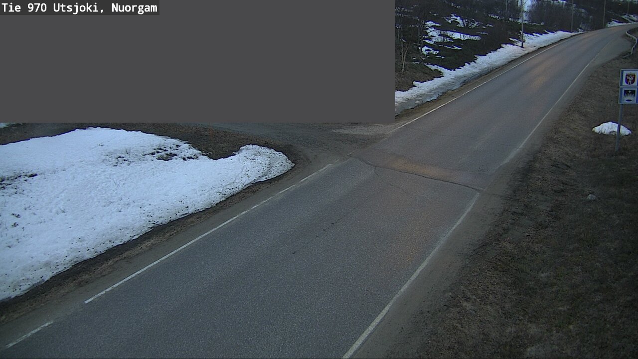 Weather Camera Image Väg 970 Utsjoki, Nuorgam, Utsjoki, Lappi
