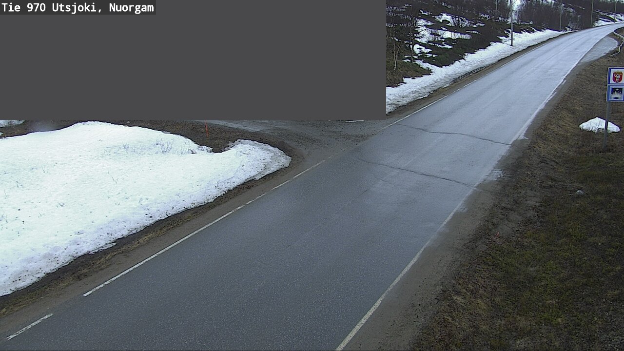 Weather Camera Image Väg 970 Utsjoki, Nuorgam, Utsjoki, Lappi