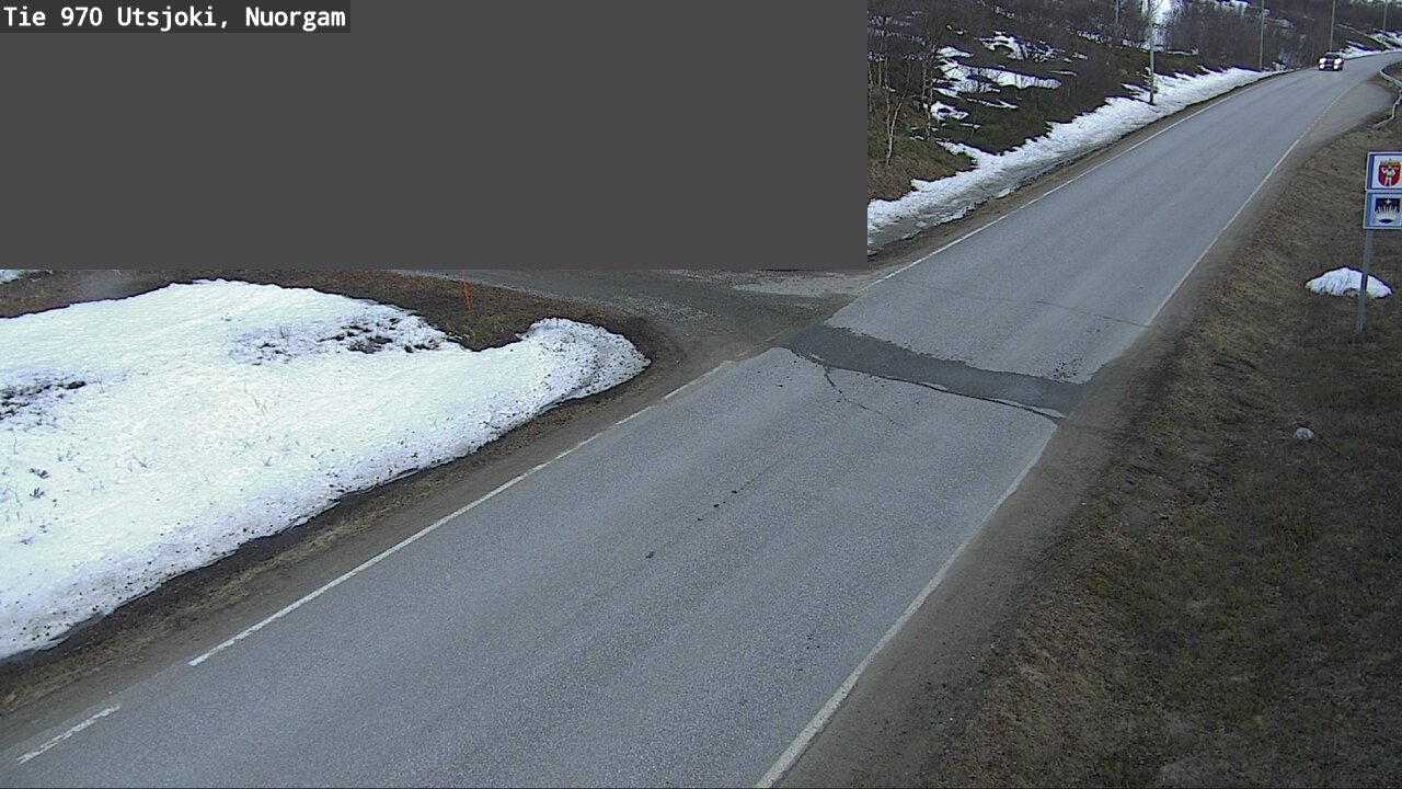 Weather Camera Image Väg 970 Utsjoki, Nuorgam, Utsjoki, Lappi