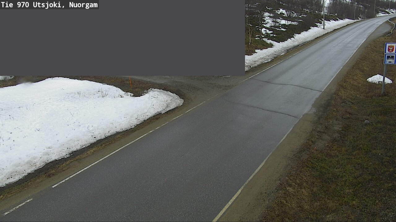 Weather Camera Image Väg 970 Utsjoki, Nuorgam, Utsjoki, Lappi