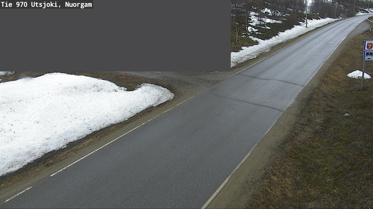 Weather Camera Image Väg 970 Utsjoki, Nuorgam, Utsjoki, Lappi