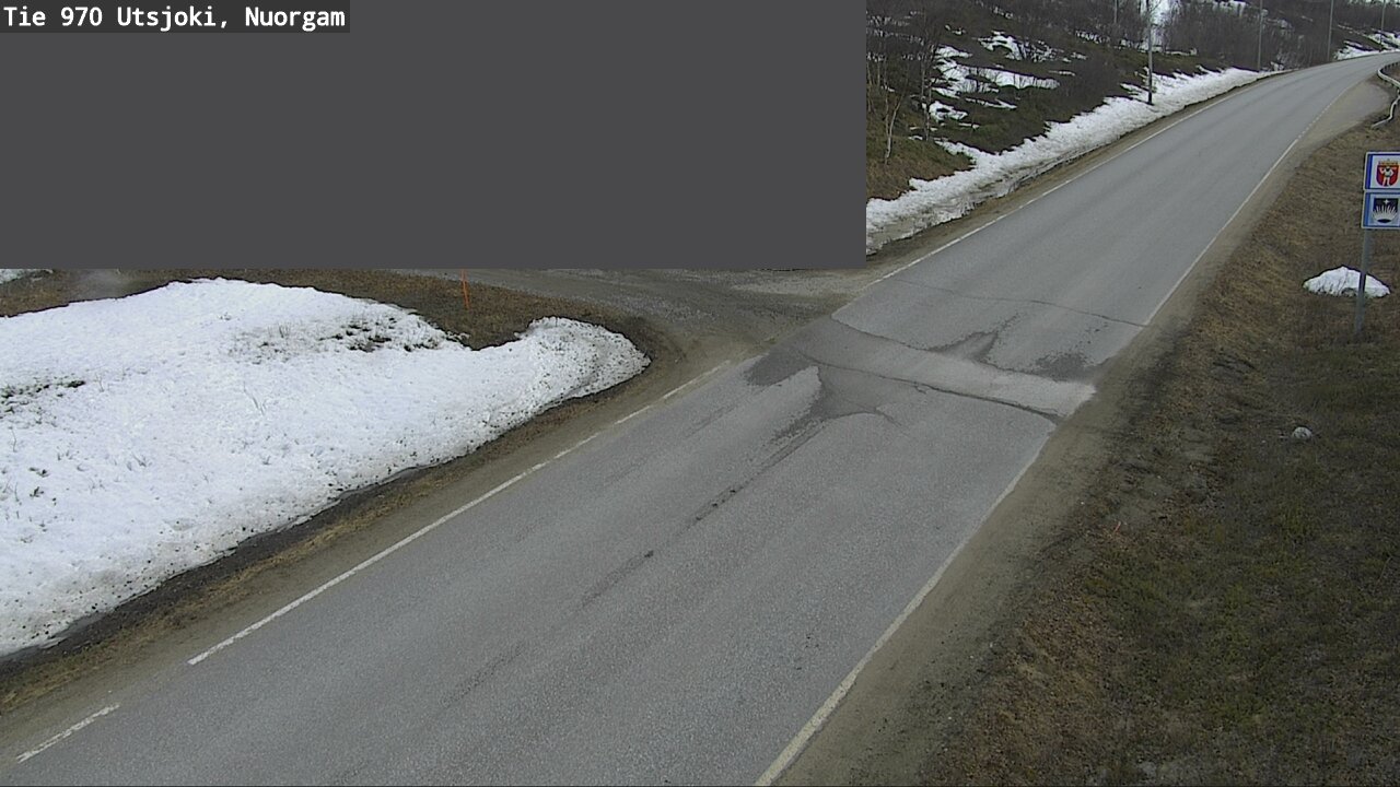 Weather Camera Image Väg 970 Utsjoki, Nuorgam, Utsjoki, Lappi