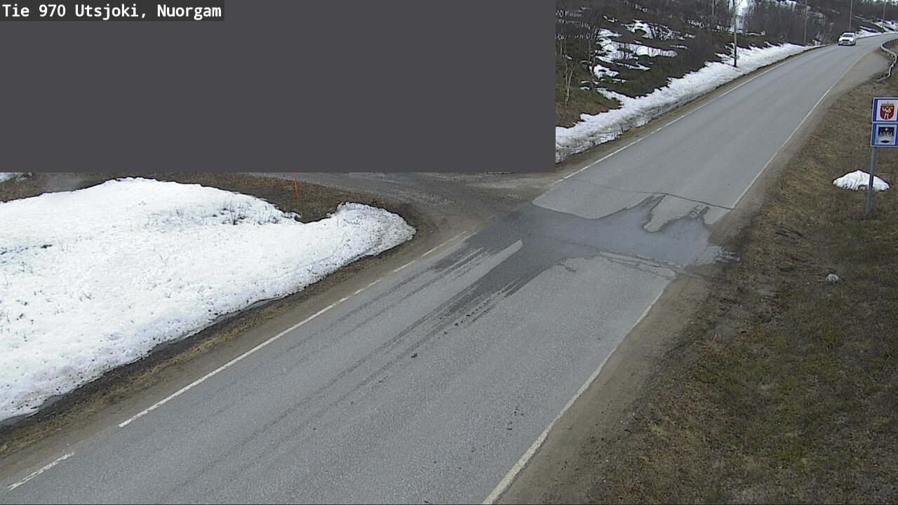 Weather Camera Image Väg 970 Utsjoki, Nuorgam, Utsjoki, Lappi