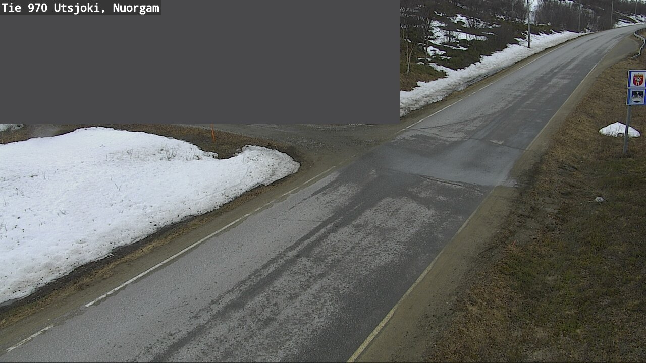 Weather Camera Image Väg 970 Utsjoki, Nuorgam, Utsjoki, Lappi