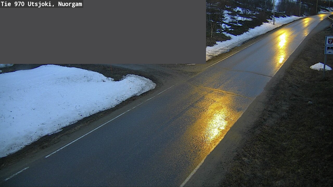 Weather Camera Image Väg 970 Utsjoki, Nuorgam, Utsjoki, Lappi