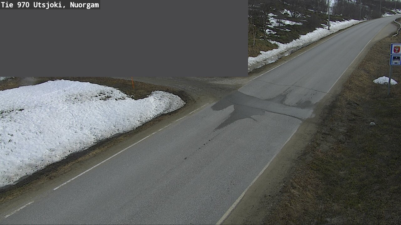 Weather Camera Image Väg 970 Utsjoki, Nuorgam, Utsjoki, Lappi