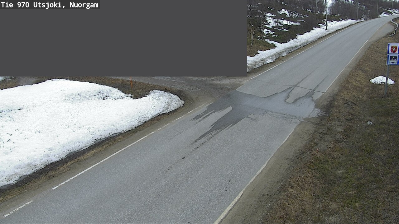 Weather Camera Image Väg 970 Utsjoki, Nuorgam, Utsjoki, Lappi