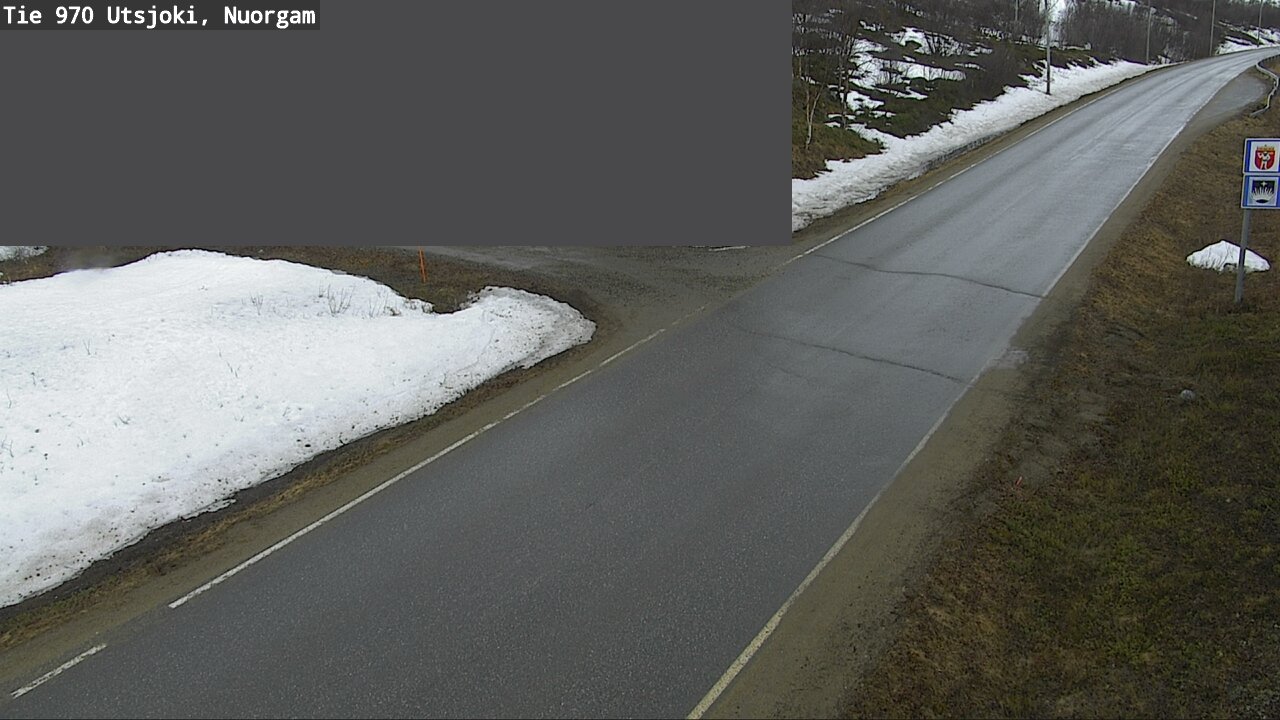 Weather Camera Image Väg 970 Utsjoki, Nuorgam, Utsjoki, Lappi