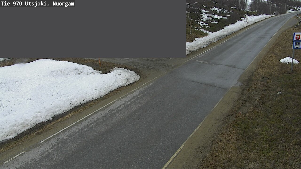 Weather Camera Image Väg 970 Utsjoki, Nuorgam, Utsjoki, Lappi