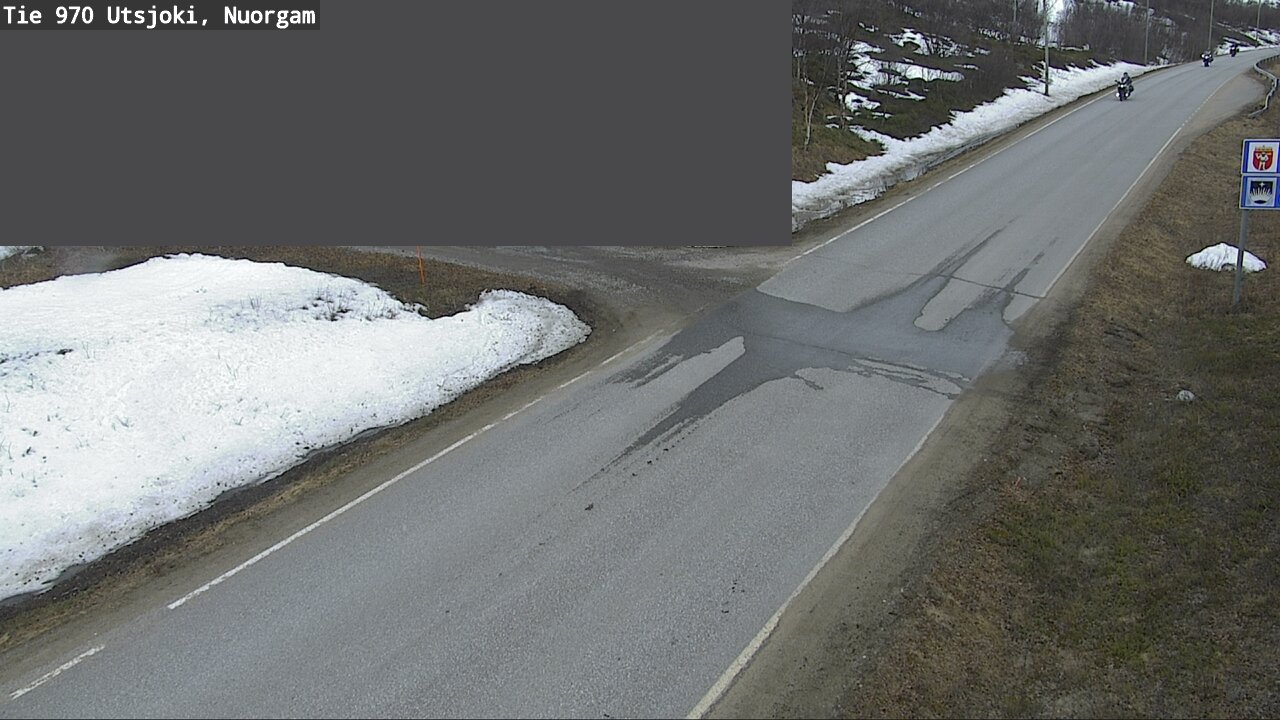 Weather Camera Image Väg 970 Utsjoki, Nuorgam, Utsjoki, Lappi