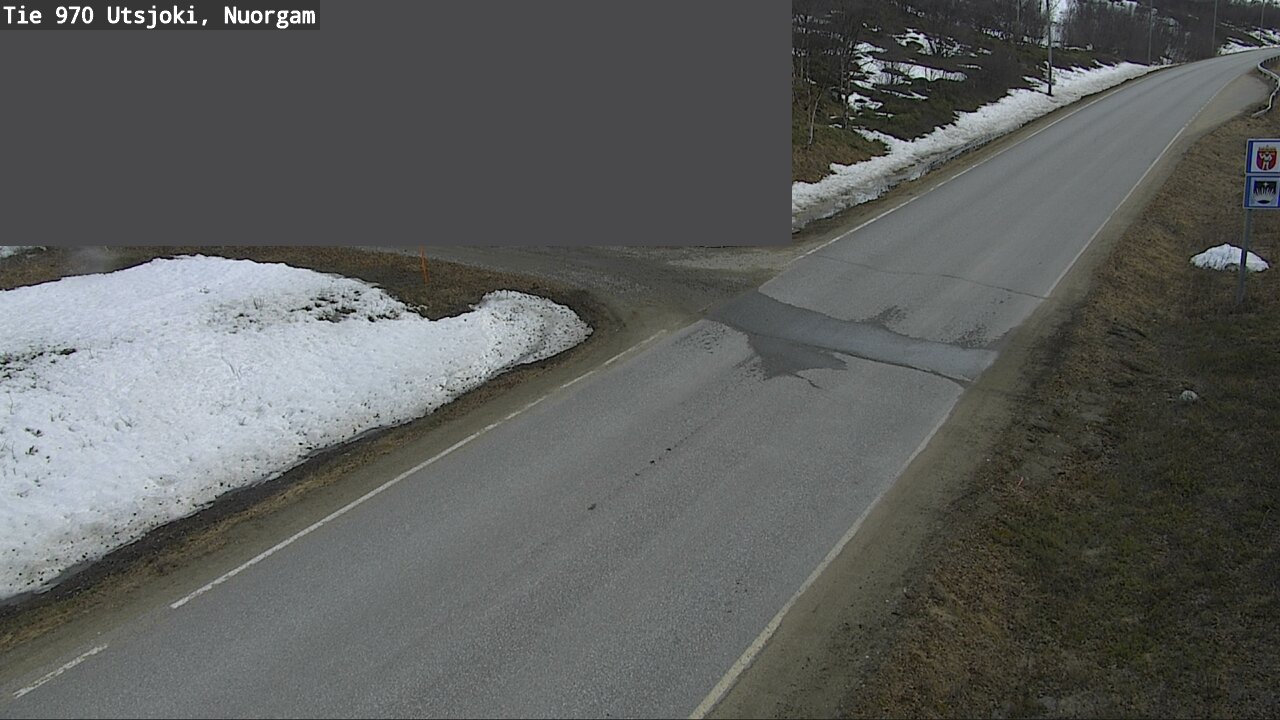 Weather Camera Image Väg 970 Utsjoki, Nuorgam, Utsjoki, Lappi