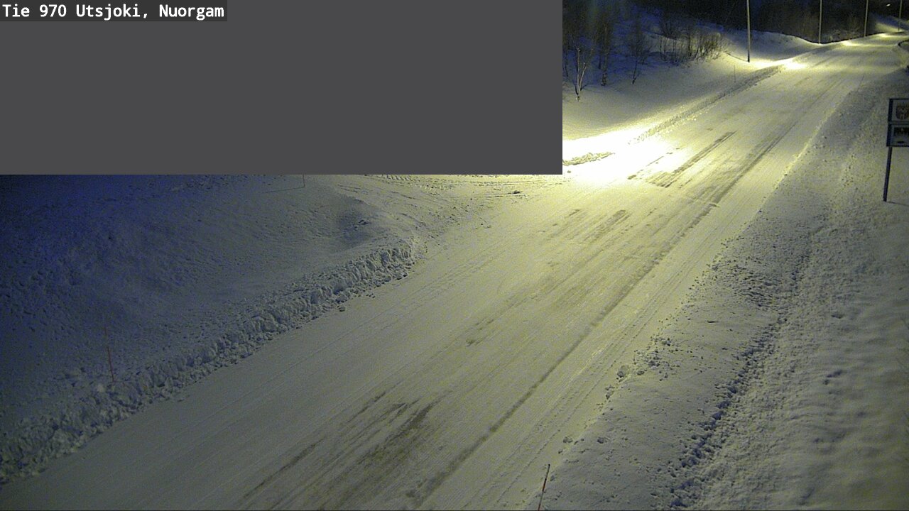 Weather Camera Image Väg 970 Utsjoki, Nuorgam, Utsjoki, Lappi
