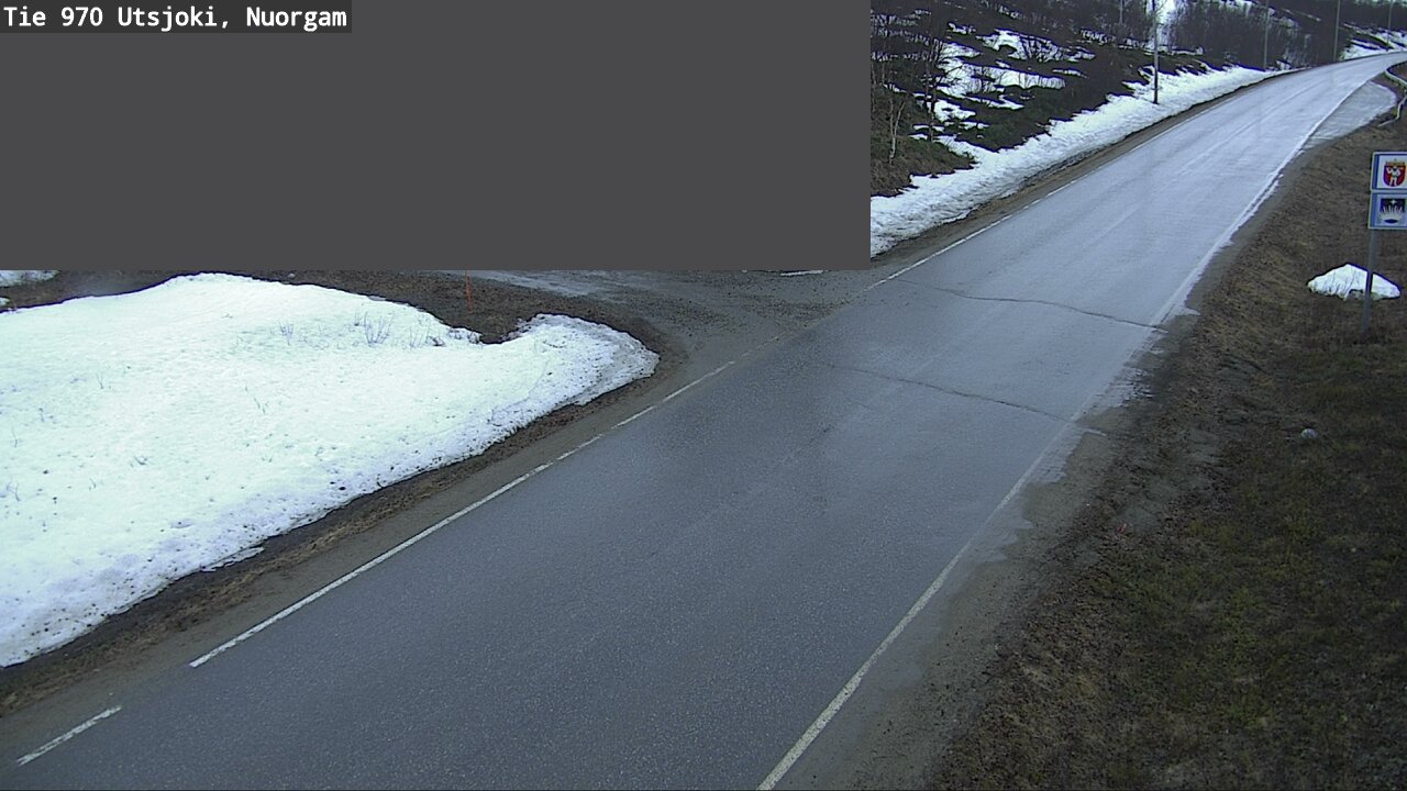 Weather Camera Image Väg 970 Utsjoki, Nuorgam, Utsjoki, Lappi