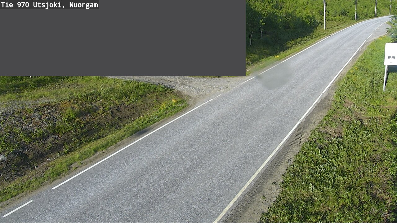 Weather Camera Image Väg 970 Utsjoki, Nuorgam, Utsjoki, Lappi