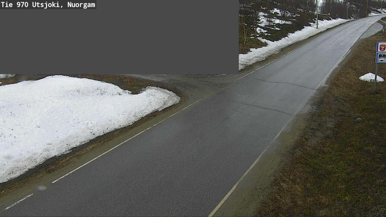 Weather Camera Image Väg 970 Utsjoki, Nuorgam, Utsjoki, Lappi