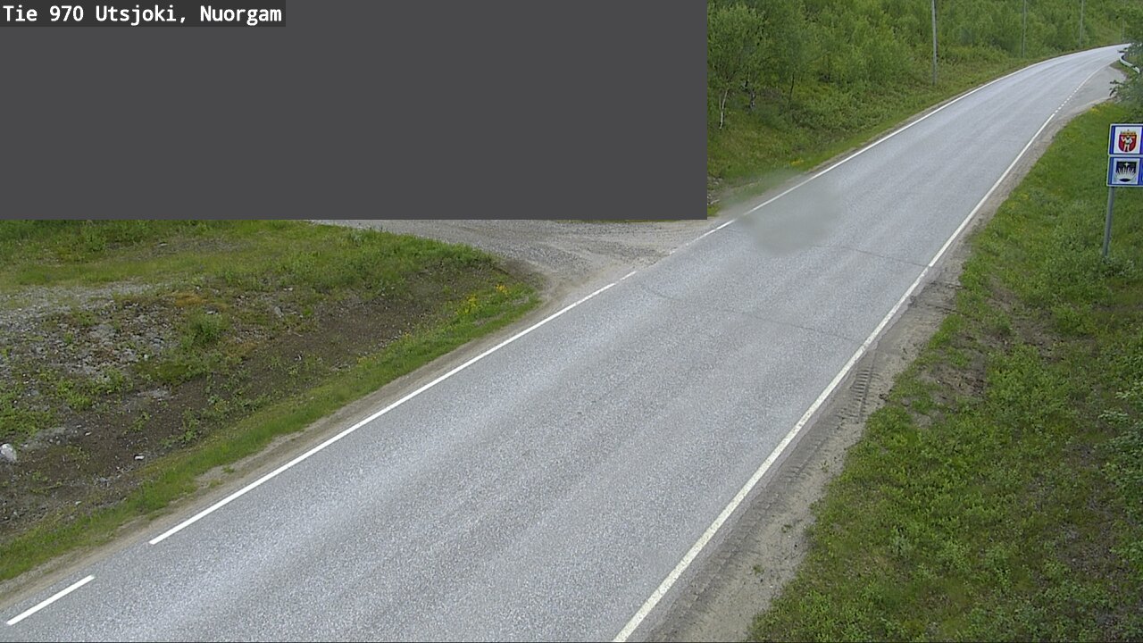 Weather Camera Image Väg 970 Utsjoki, Nuorgam, Utsjoki, Lappi