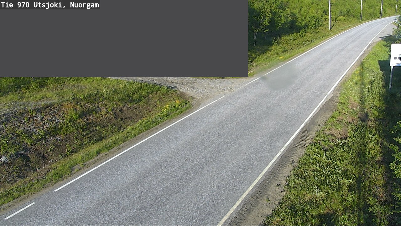 Weather Camera Image Väg 970 Utsjoki, Nuorgam, Utsjoki, Lappi